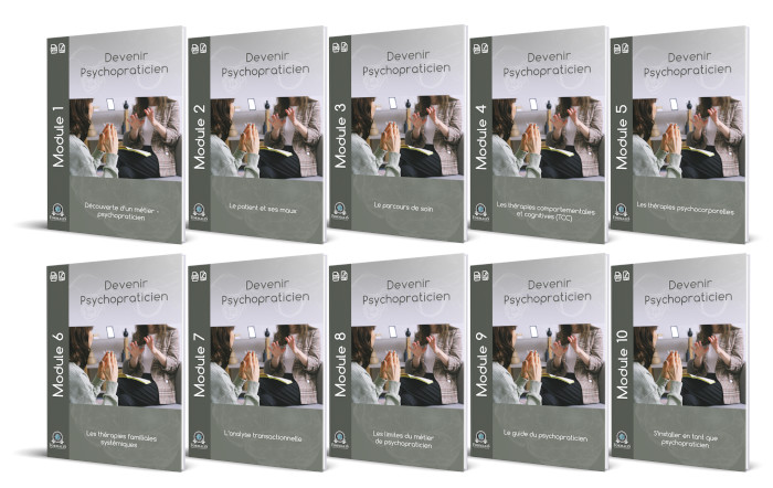10 Modules PDF formation psychopraticien