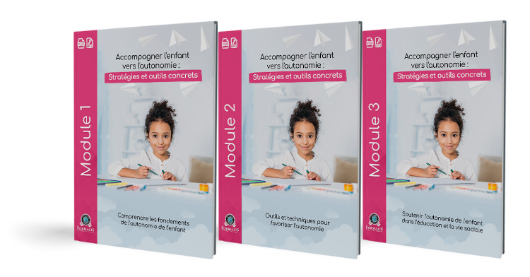 3 modules formation développer l'autonomie de l'enfant
